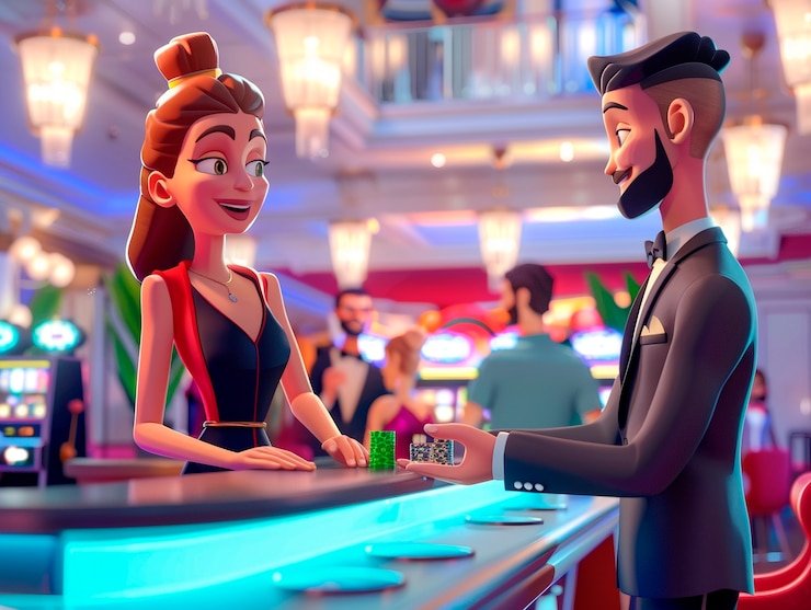 Menu Gaming Trending dengan filter berdasarkan kategori olahraga, casino, slot, dan esports